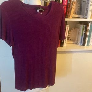 Carole Little purple top